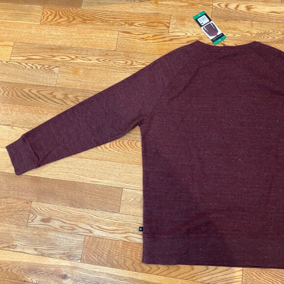 Banana Republic Men’s Soft Brush Waffle Knit Crew Pullover Red XL NWT - Picture 8 of 10